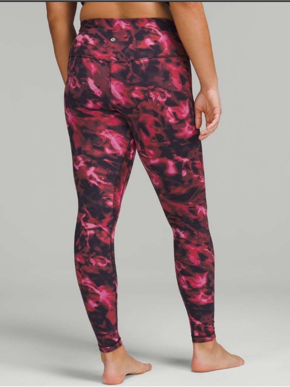Lululemon Align High-Rise Pant 28" Intensity Pink Blossom Multi 4